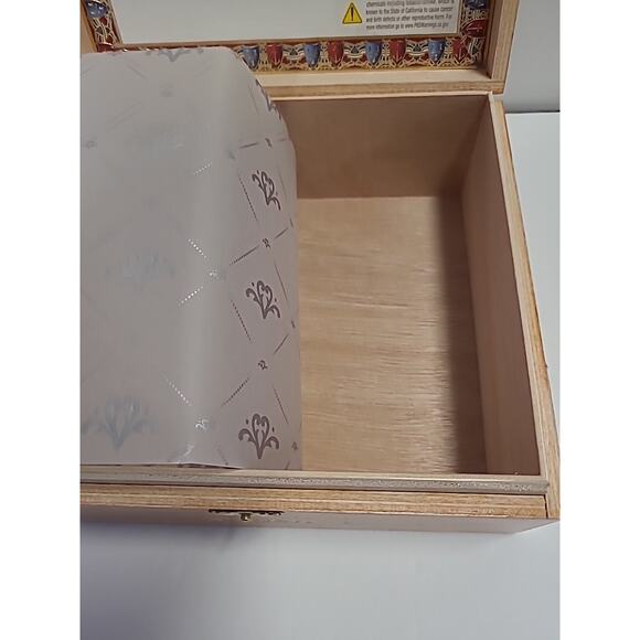 La Aroma De Cuba Reserva Nicaragua Cigar Box Wooden EMPTY - Picture 6 of 15